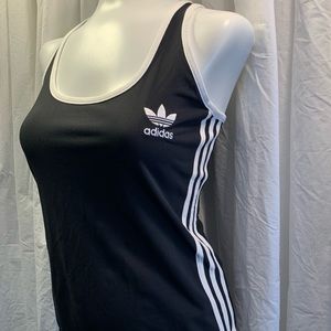 NWT Adidas bodysuit with trefoil & three stripes
